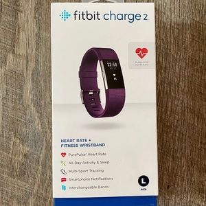 Fitbit Charge 2 ✨ Size Large in the color Plum